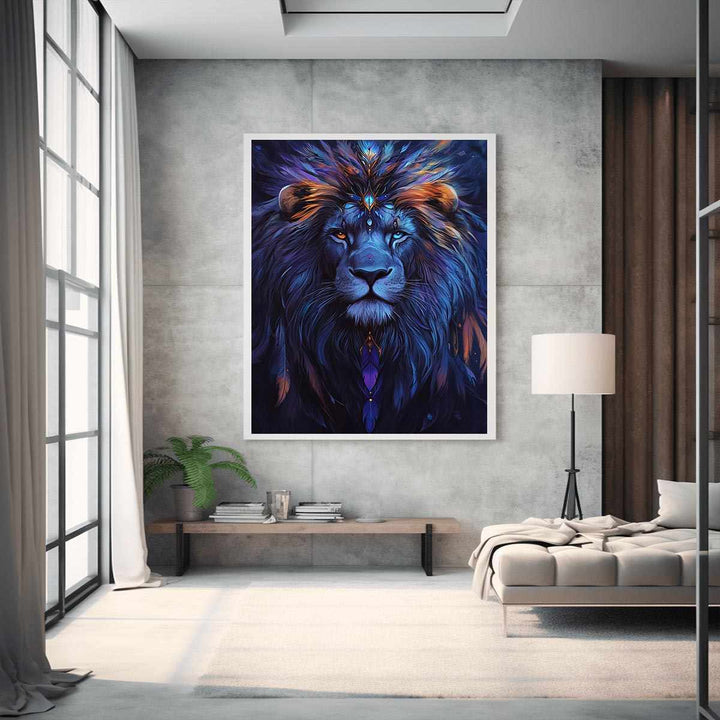 Magestic Lion II Canvas Painting 