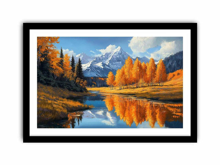 Autumn III Canvas Painting 