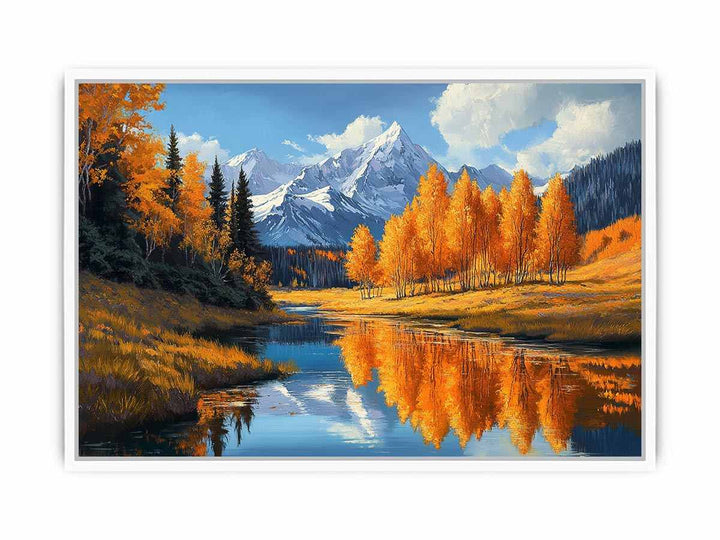 Autumn III Canvas Painting 