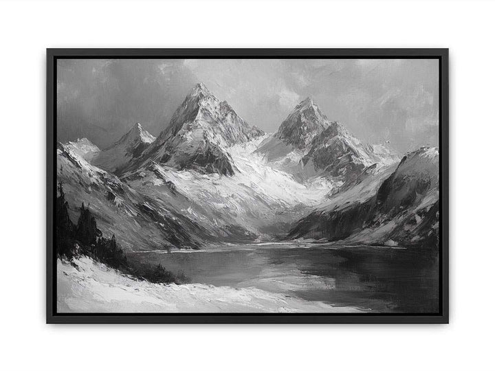 Mountians Canvas Painting 