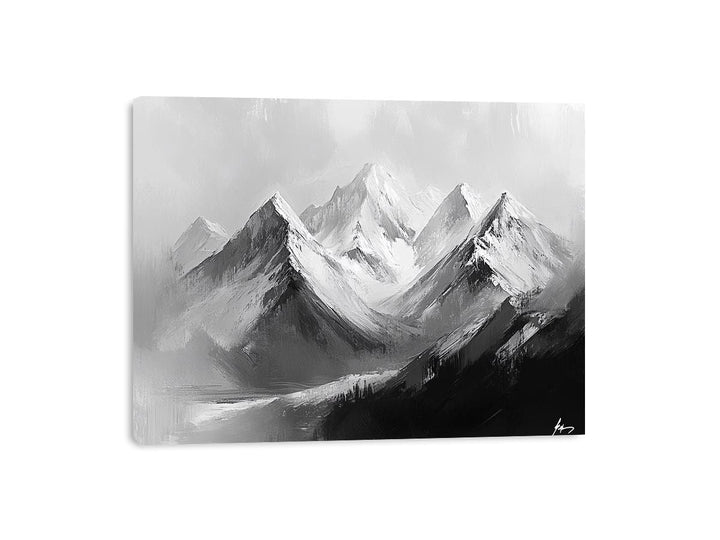 Mountians II Canvas Painting 