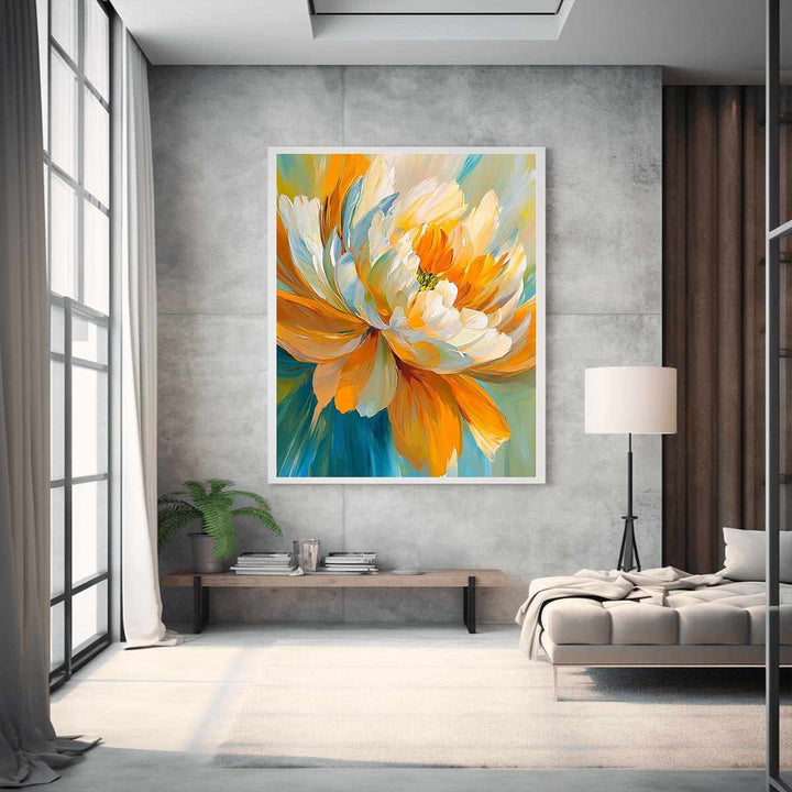 Flower Canvas Painting 