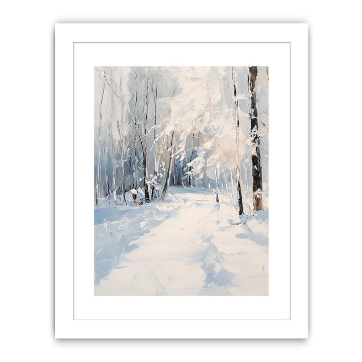 Snow Patches Canvas Painting 