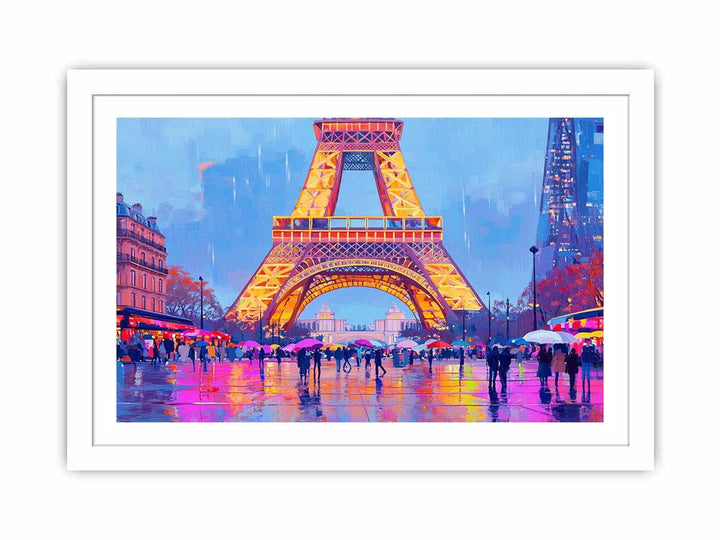 Eiffel Canvas Painting 