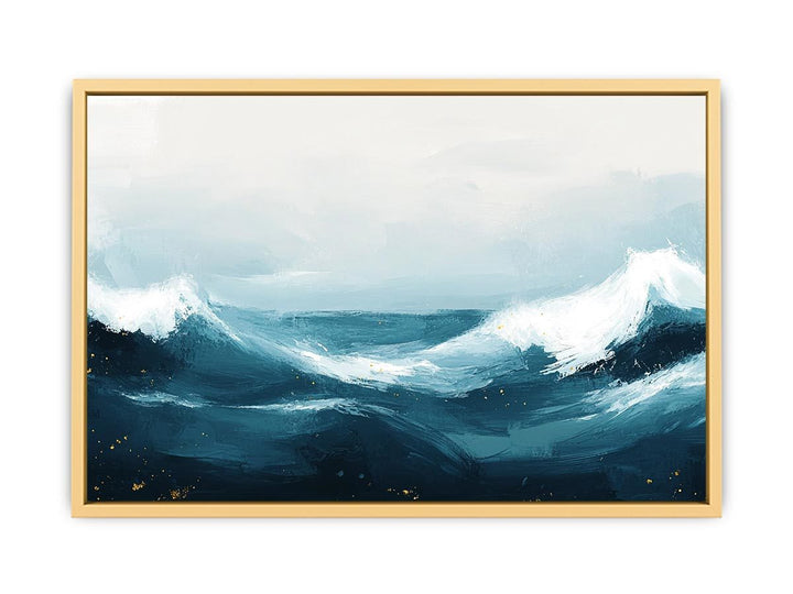 Ocean Waves Canvas Painting 