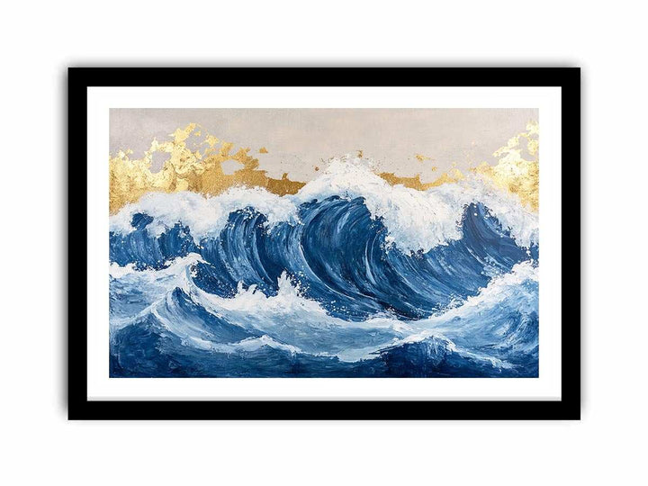 Ocean Waves Canvas Painting 