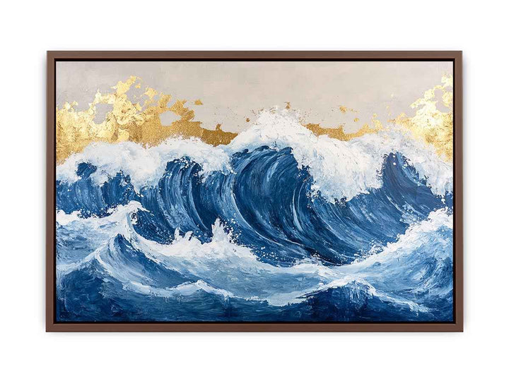 Ocean Waves Canvas Painting 