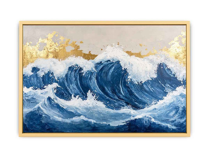 Ocean Waves Canvas Painting 