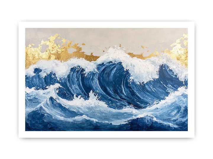 Ocean Waves Canvas Painting 