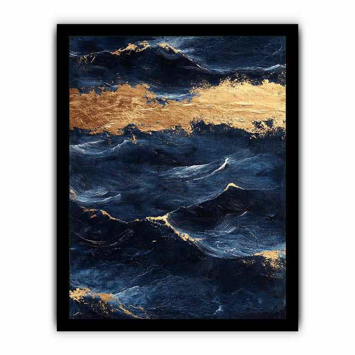 Sea Tide Canvas Painting 