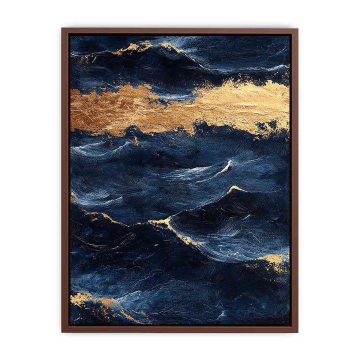 Sea Tide Canvas Painting 