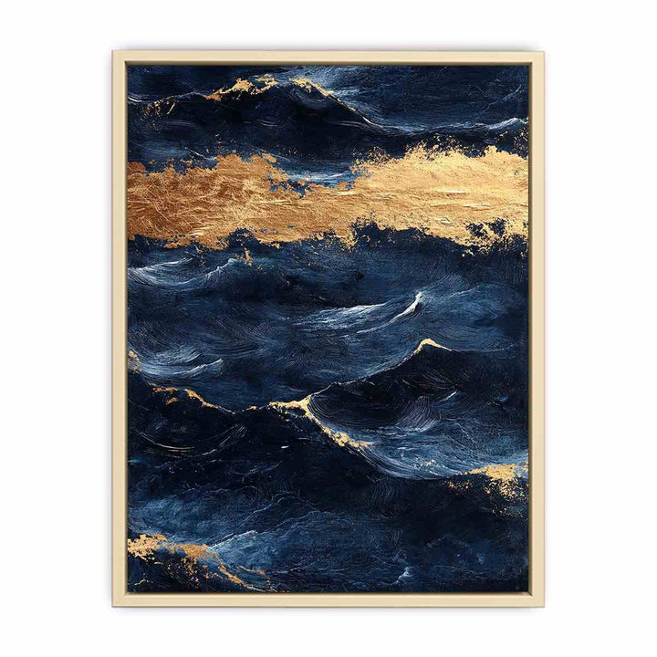 Sea Tide Canvas Painting 