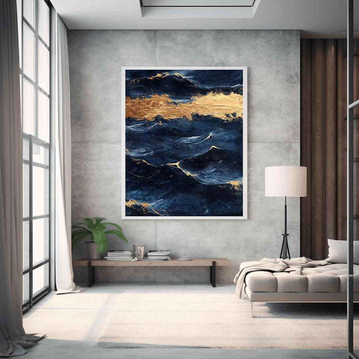 Sea Tide Canvas Painting 