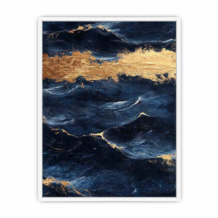 Sea Tide Canvas Painting 