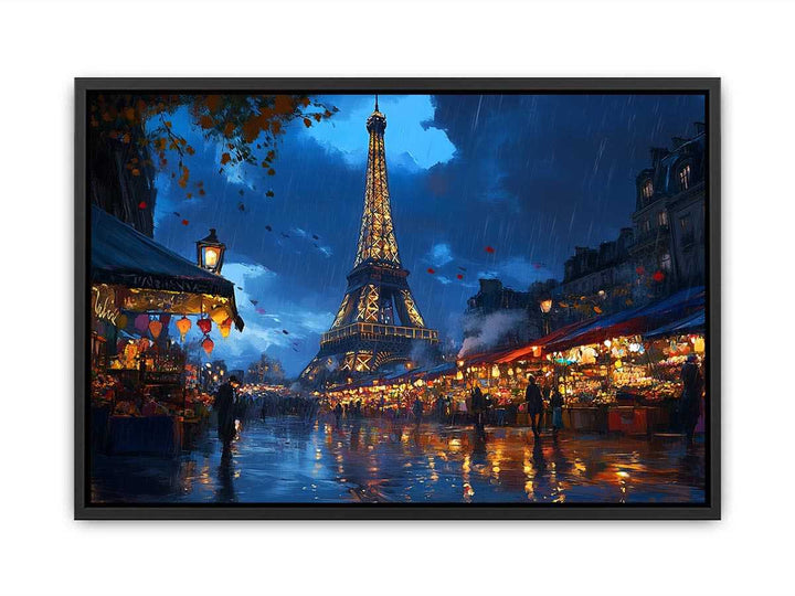 The Heart of Paris Canvas Painting 