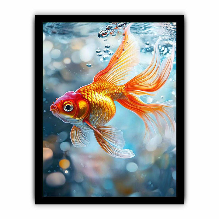 Goldfish  Canvas Painting 