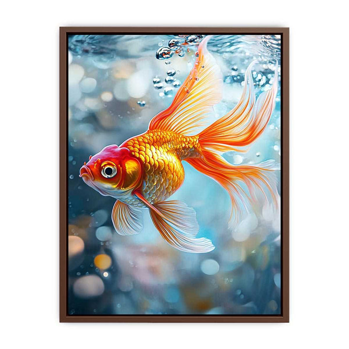 Goldfish  Canvas Painting 