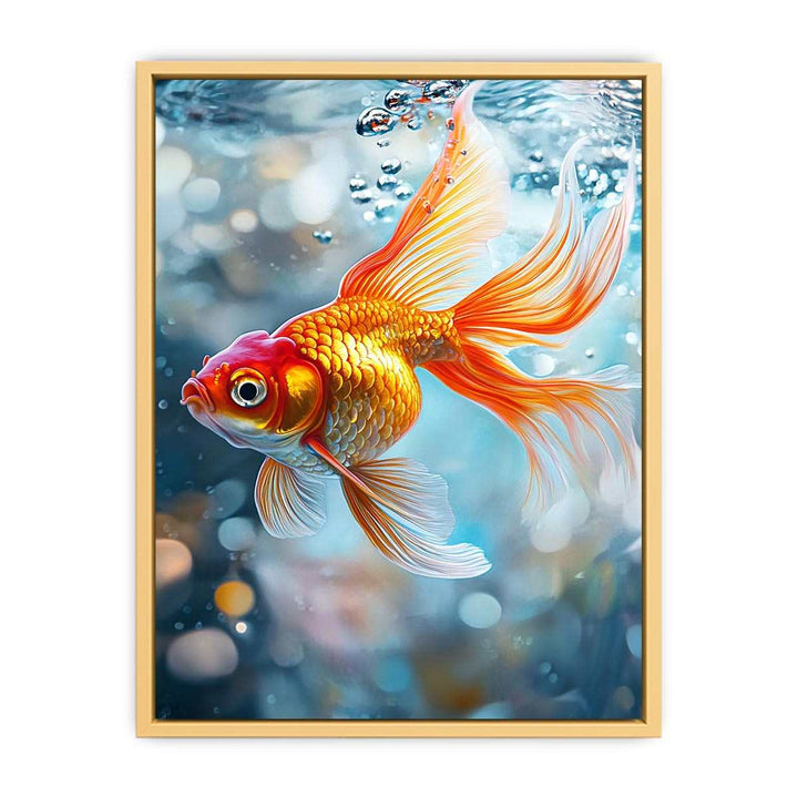 Goldfish  Canvas Painting 