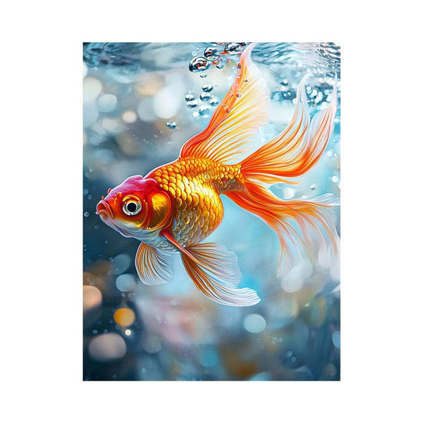 Goldfish  Oil Painting 