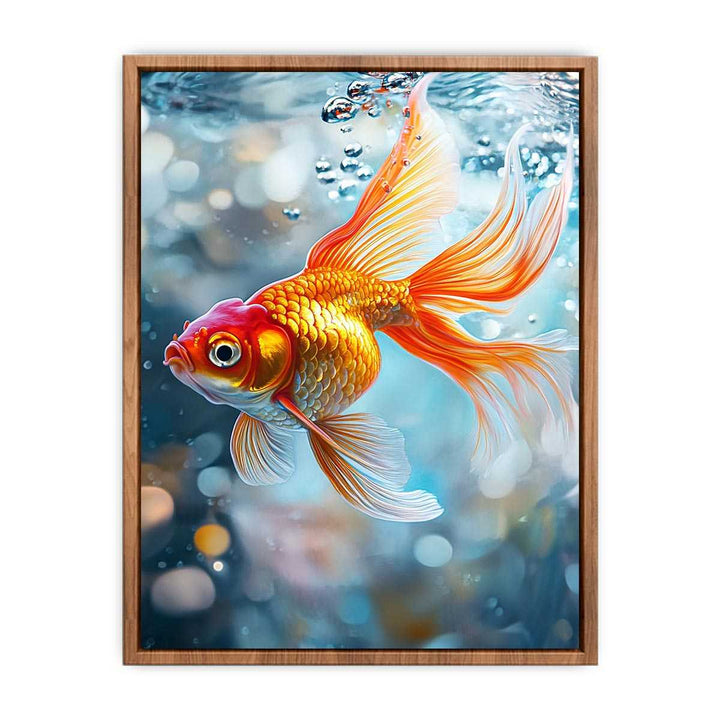 Goldfish  Canvas Painting 