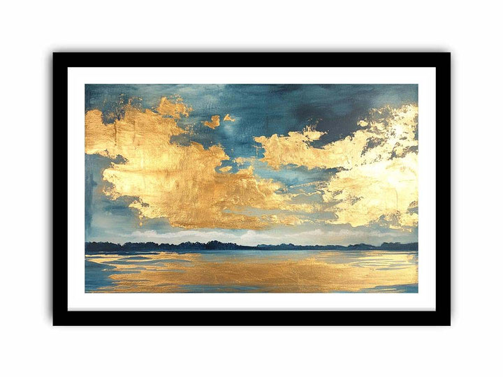 Gold Beach Canvas Painting 