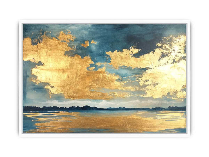 Gold Beach Canvas Painting 