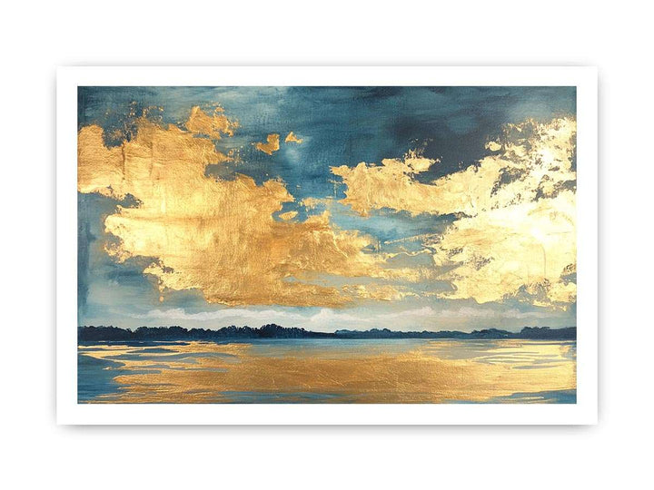 Gold Beach Canvas Painting 