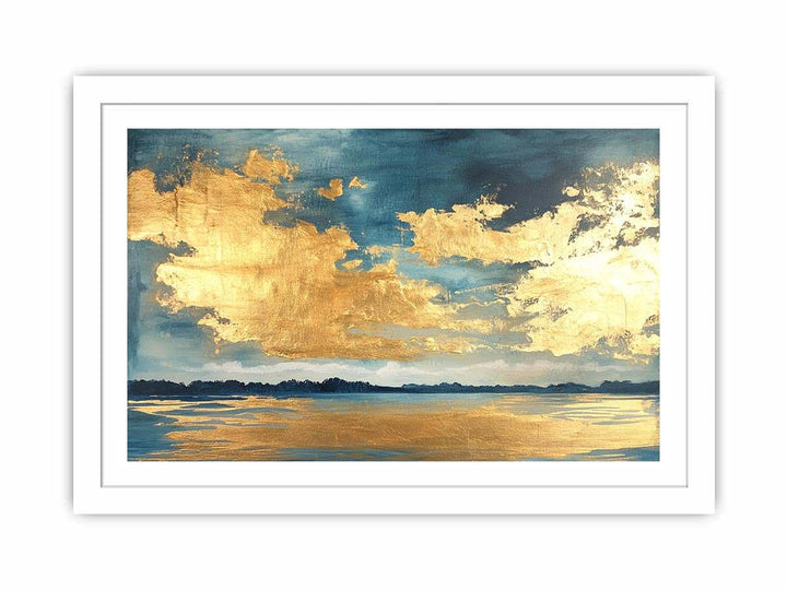 Gold Beach Canvas Painting 