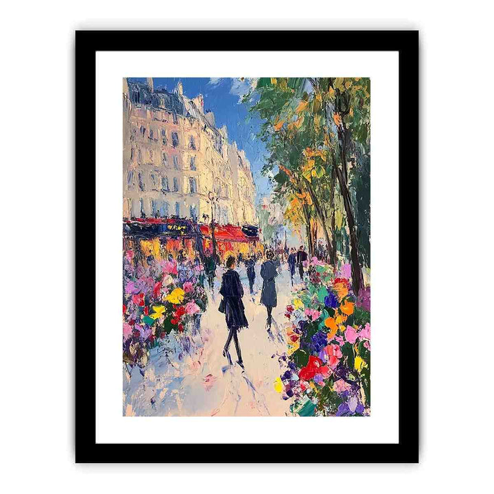 Parisian Reverie Canvas Painting 