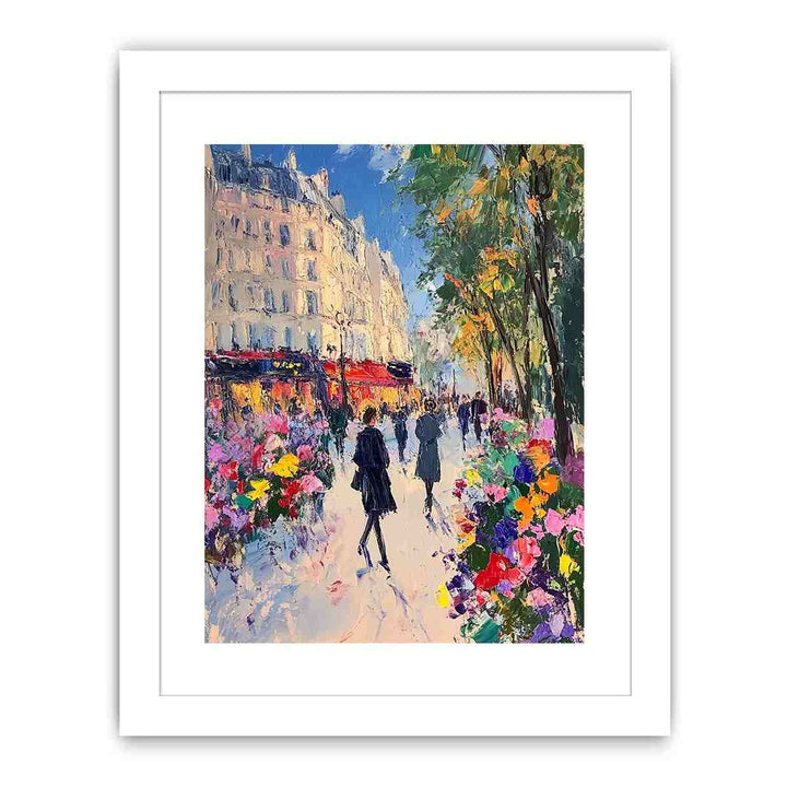 Parisian Reverie Canvas Painting 