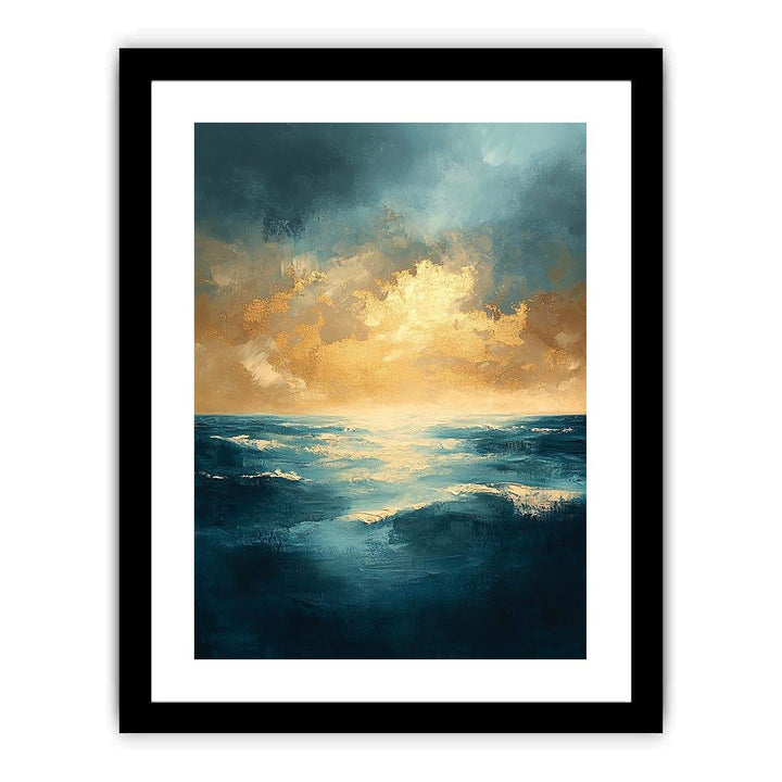 Azure Symphony Canvas Painting 