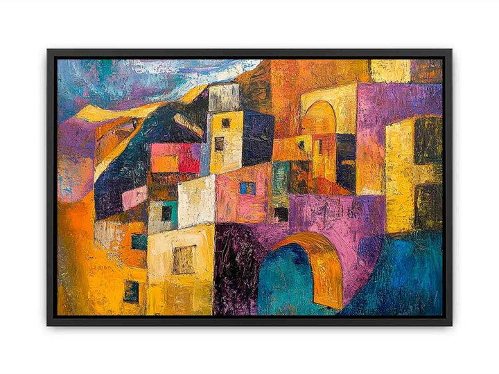 Vernazza Canvas Painting 