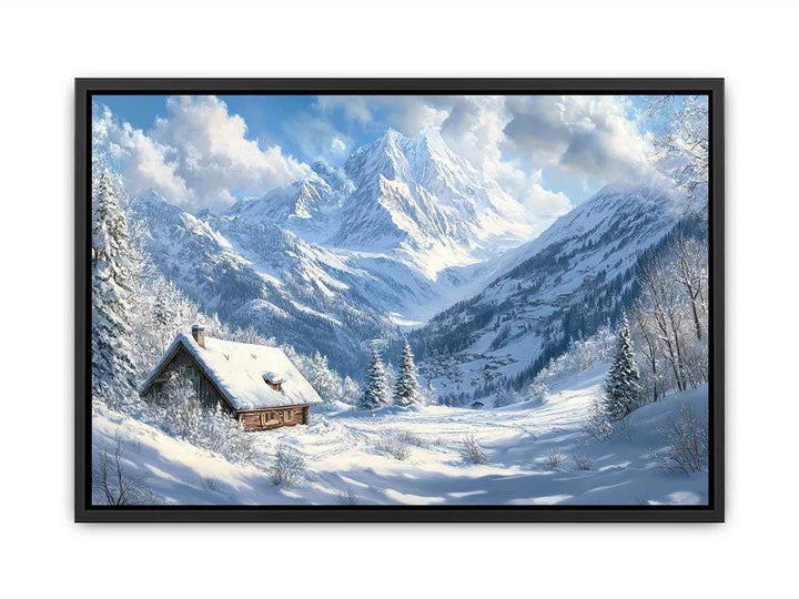 Siss Mountain Canvas Painting 