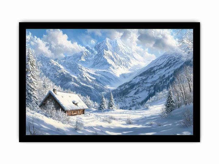 Siss Mountain Canvas Painting 