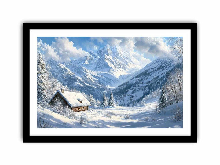 Siss Mountain Canvas Painting 