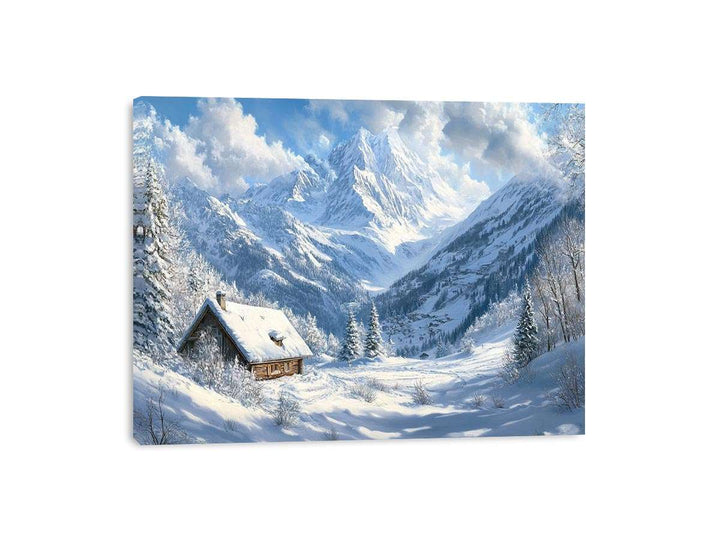 Siss Mountain Canvas Painting 