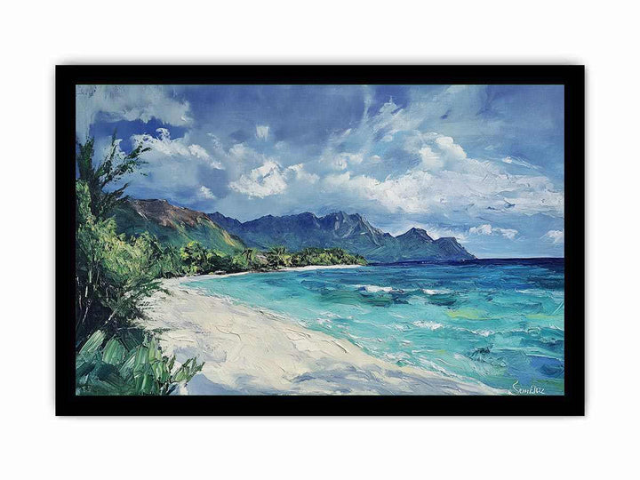 Whispers of Seychelles Canvas Painting 