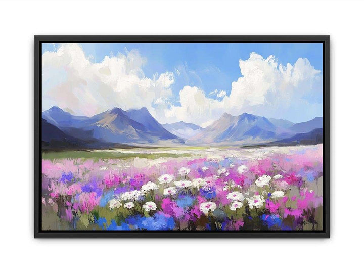 The Ethereal Garden Canvas Painting 