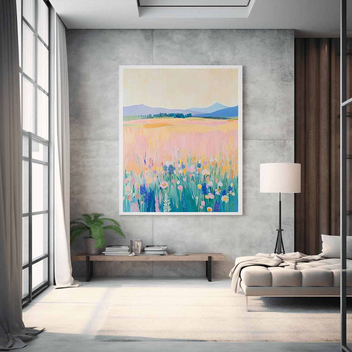 Fields of Serenity Canvas Painting 