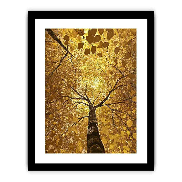 Looking Up Canvas Painting 