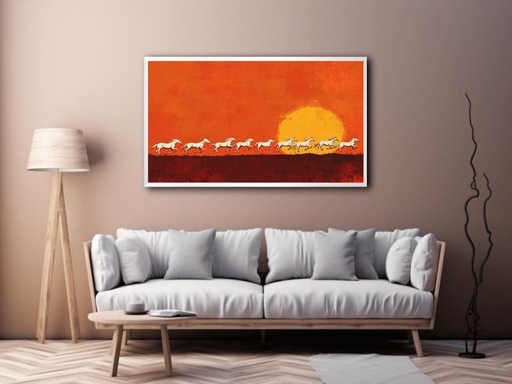 Chasing the Horizon Canvas Painting 