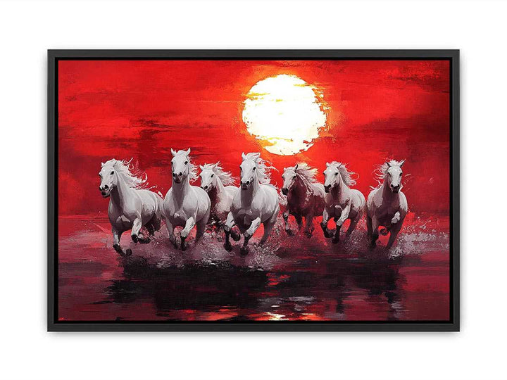 Gallop of Freedom Canvas Painting 