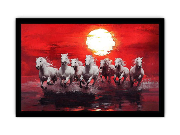 Gallop of Freedom Canvas Painting 