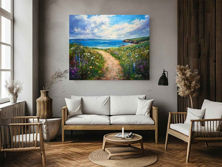 Beach Path Painting 