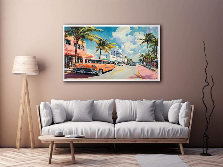 Miami Canvas Painting 