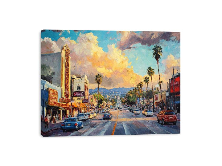 Los Angles Canvas Painting 