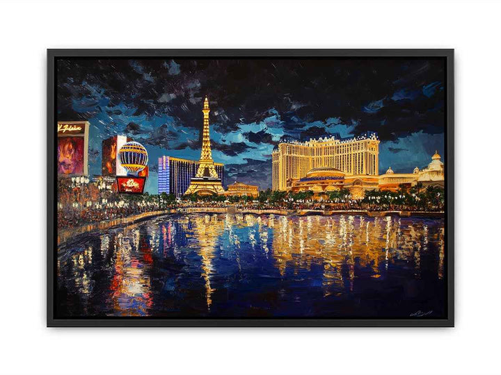 Vegas Canvas Painting 