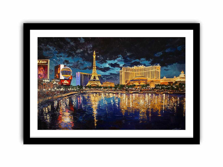 Vegas Canvas Painting 