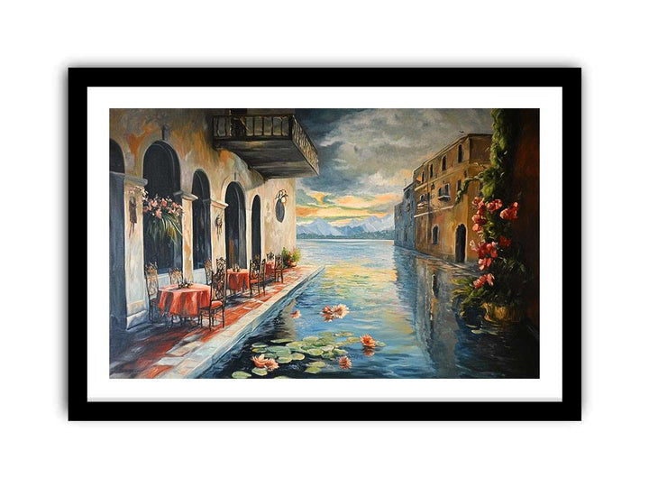 Italy Canvas Painting 