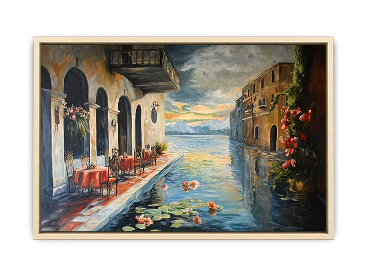 Italy Canvas Painting 